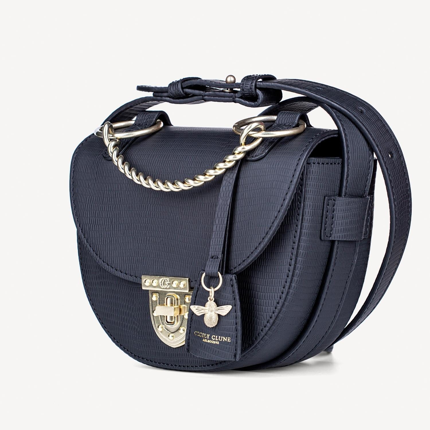 Luna Small Crossbody Bag - Black